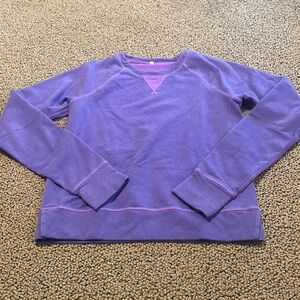 Lululemon Purple Long Sleeved Crewneck Shirt Size 6 in EUC